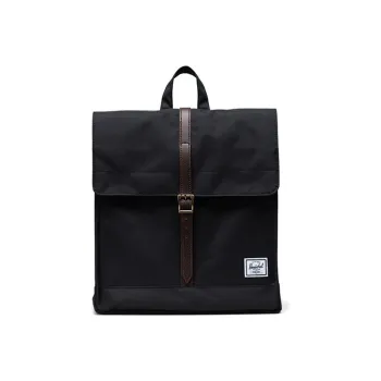 Herschel Polyester Backpack Medium Size Unisex Black