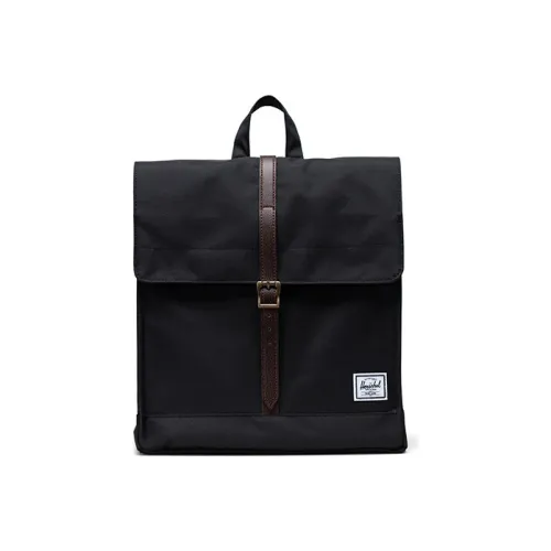 Herschel Polyester Backpack Medium Size Unisex Black