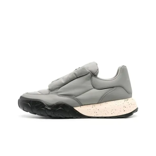 Alexander McQueen Court Trainer Casual Shoes Men Low-Top Gray