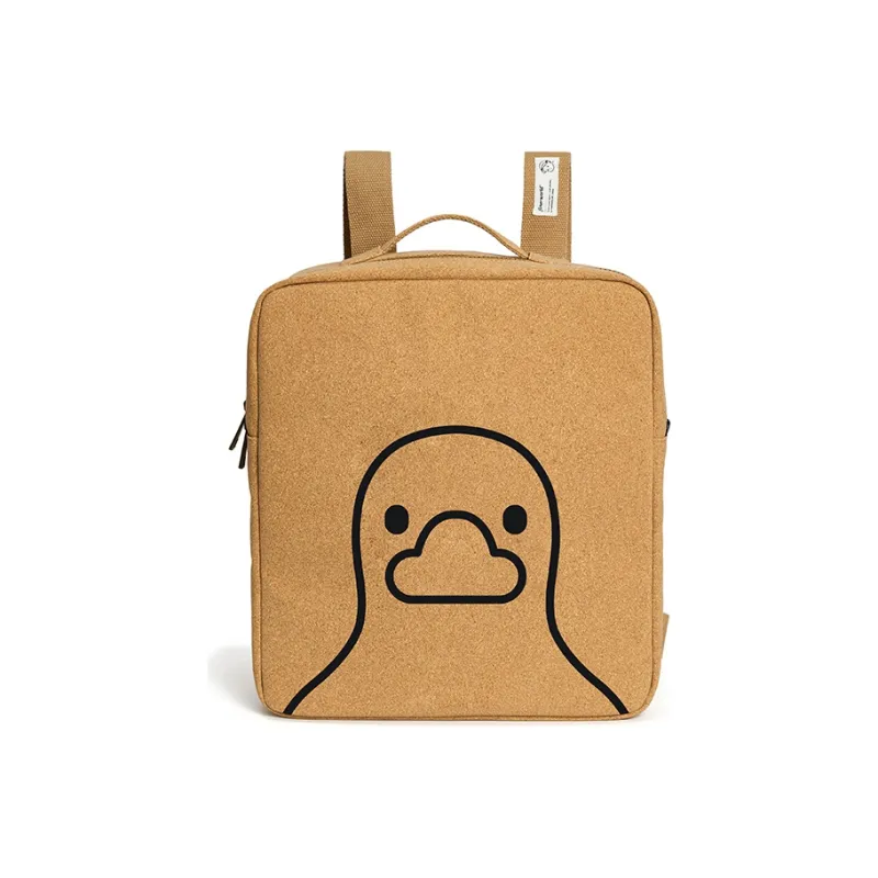 Finerworld Cork Backpack Large Size Unisex Brown-9