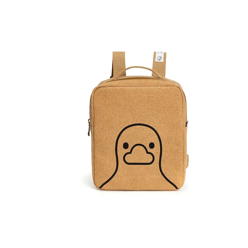 Finerworld Cork Backpack Large Size Unisex Brown-2