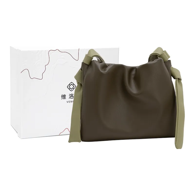VENOF Cow Leather Shoulder Bag, Crossbody Bag, Shoulder Bag Regular Women's Multicolor-4