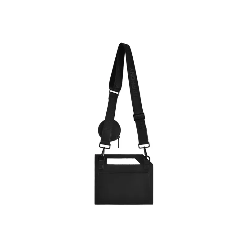 EPIPHQNY PU Small Square Bag, Envelope Bag, Shoulder Bag, Crossbody Bag Regular Unisex Black-10