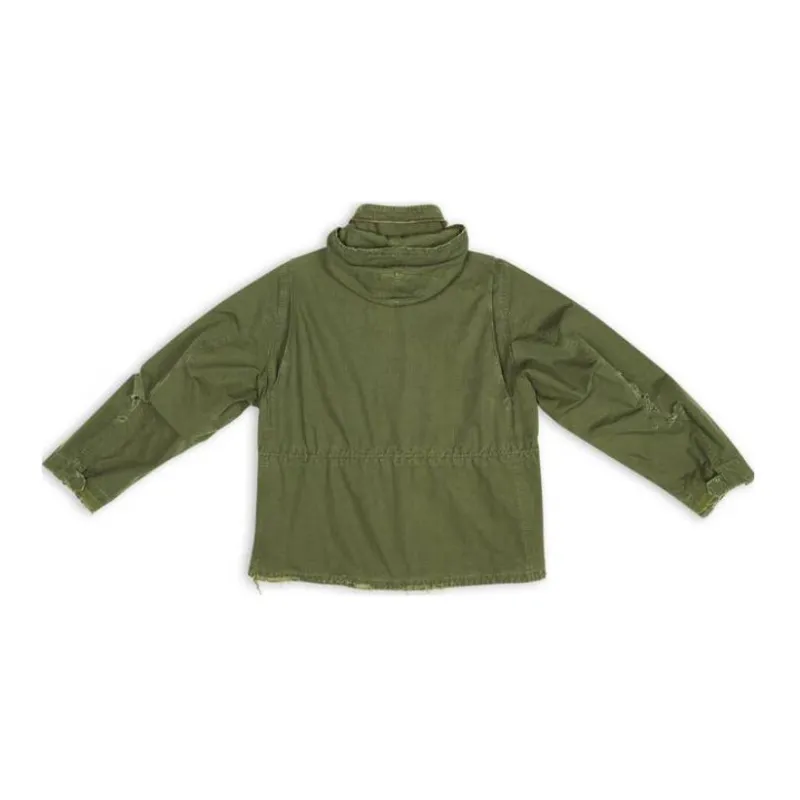 Balenciaga FW22 Jackets Coats Loose Fit Style Men's Green-1