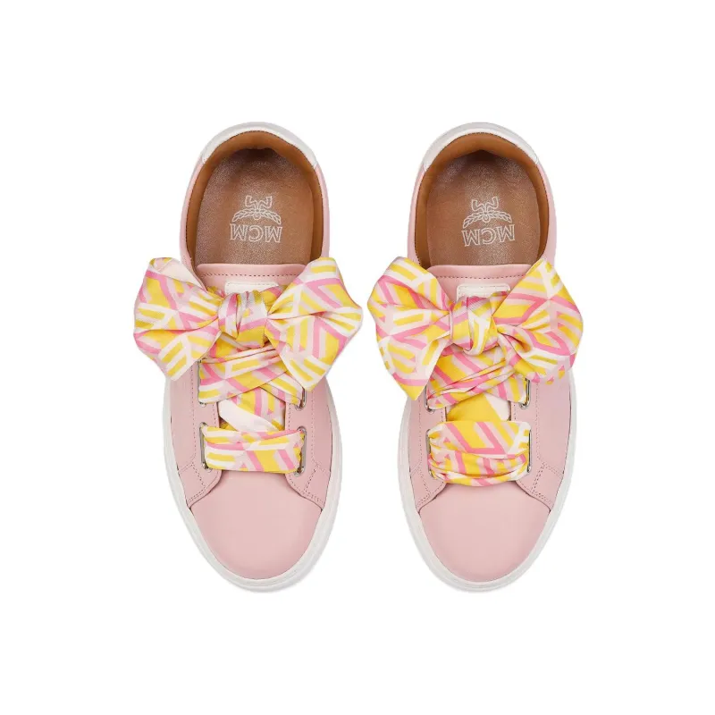 MCM Terrain Low Top Skateboard Shoes Women's Pink-2