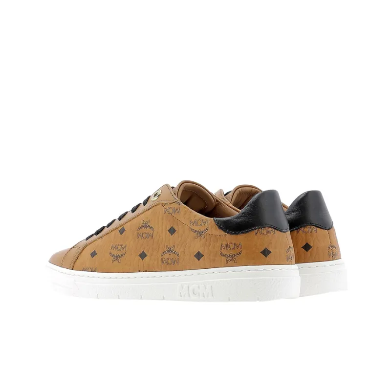 MCM Skateboard Shoes Women's Low Top Yellow-3