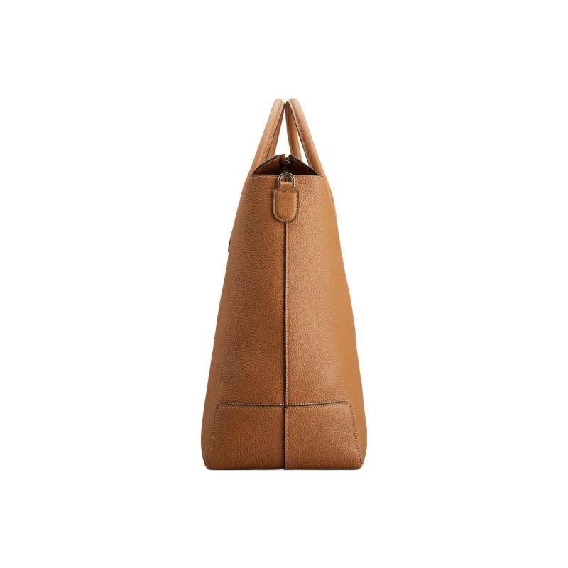 TOD'S DI Calfskin Tote Bag Shopping Bag Shoulder Bag Crossbody Bag Handbag Large Size Women's Brown-2