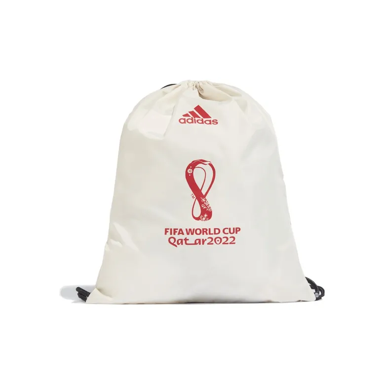 Adidas Fabric Drawstring Bag Sports Backpack Regular Unisex Beige-0