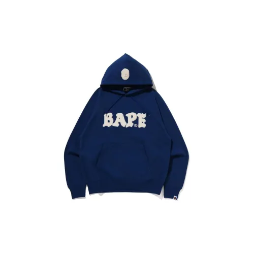 BAPE Logo Relaxed Fit Pullover Hoodie FW22 