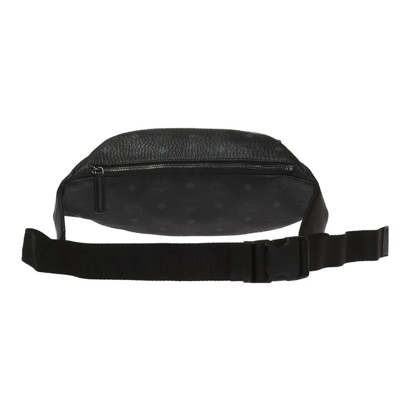 MCM Stark Belt Bag Visetos Medium Black-2