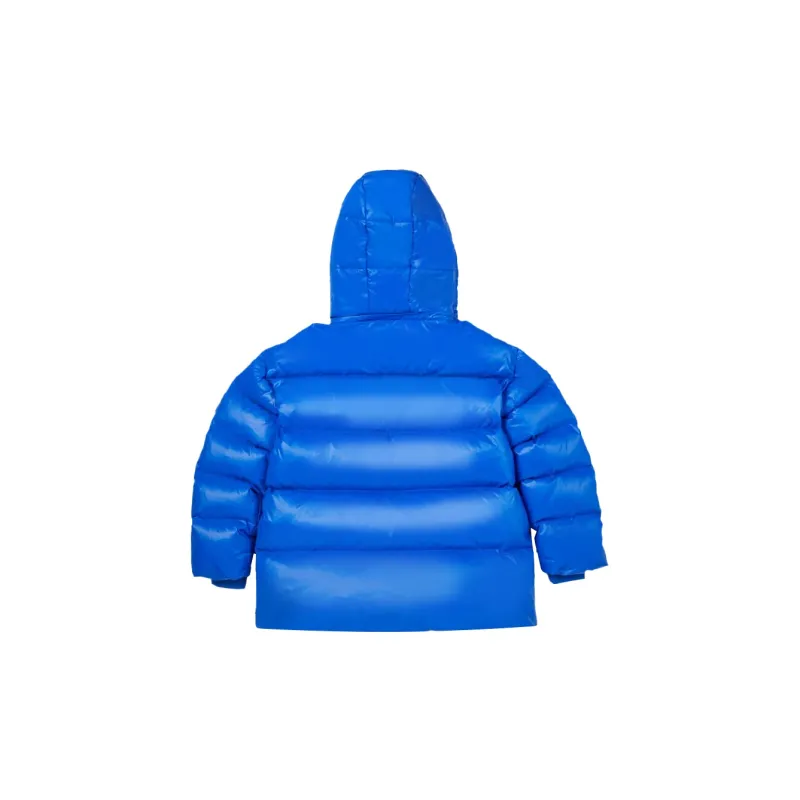 BLACK&COLOR Solid Color Detachable Hood Loose Fit Thickened Mid Length Down Jacket Women's-1