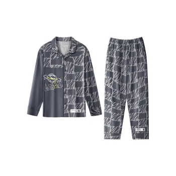 Mast Point Pajama Set Fall And Winter Men's