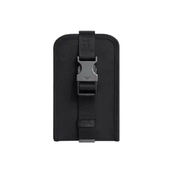 CELINE Fabric Shoulder Bag Crossbody Bag Cell Phone Pouch Men's Black