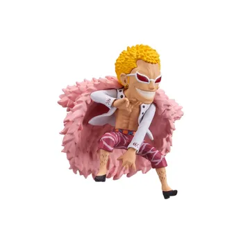 BANPRESTO Don Quixote Doflamingo Glass Factory One Piece World Collection Wt100 Donquixote Doflamingo Chibi Figures