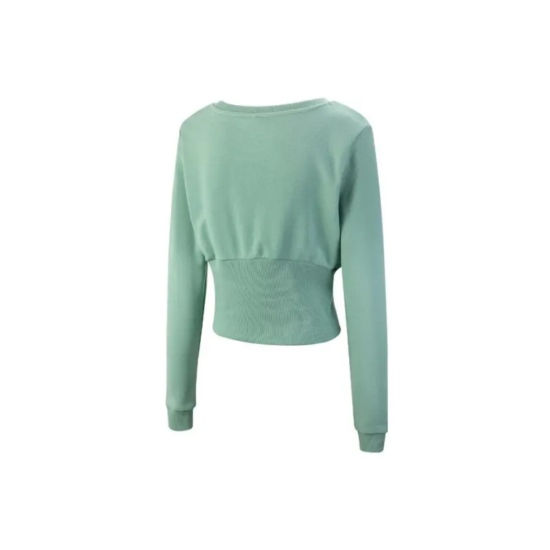 PUMA X Pamela Co-Branded Women's'S Training Collection Sweatshirts Women's Light Green-1