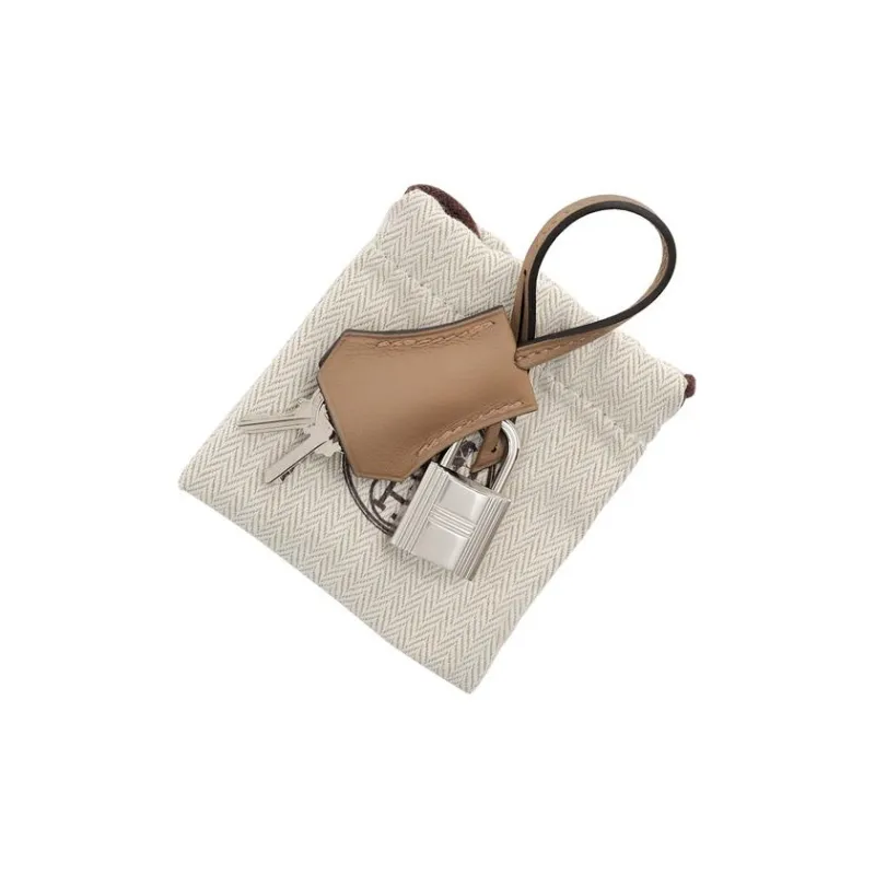 HERMES Birkin Jonathan Leather Birkin Bag Handbags Women's D0 Beige Weimar Dog Beige-4
