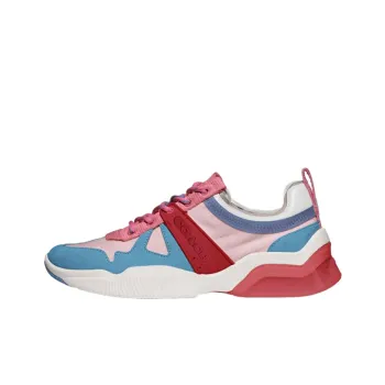 COACH Shock Absorbers Low Top Sports Casual Shoes Women's Pink Blue