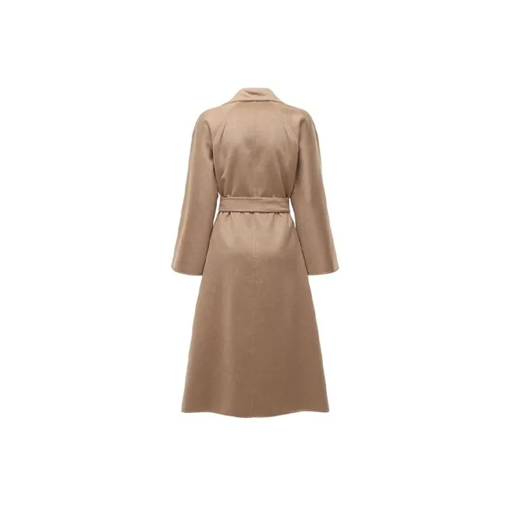 MaxMara Notched lapels Belted Coat-1