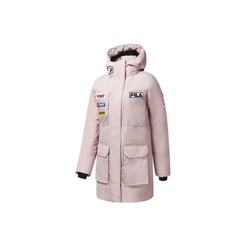 FILA Athletics Down Jackets Women's Tea Plum Pink