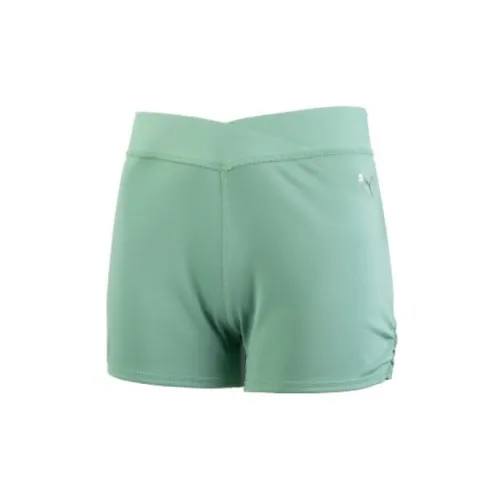 PUMA X Pamela Co-Branded Women's'S Training Collection Casual Shorts Women's Granite Green