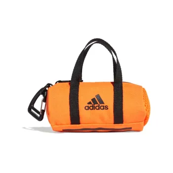 Adidas Polyester Recycled Material Travel Bag Key Pouch Small Size Unisex Orange/Black
