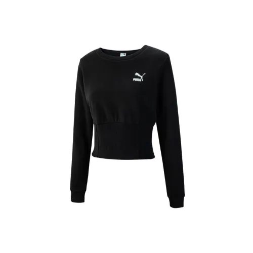 PUMA X PAMELA REIF Sweatshirts Women's Black