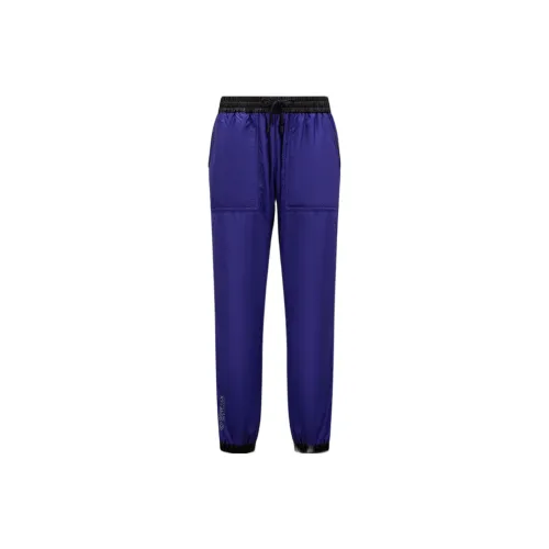 Moncler Knitted Sweatpants Men Cobalt Blue