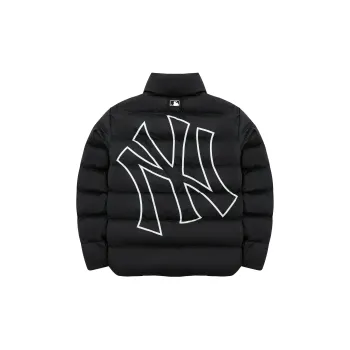 MLB Down Jacket Cropped Unisex Black