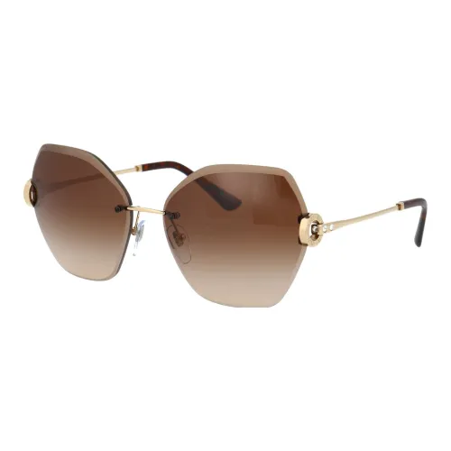 BVLGARI Sunglasses Women's Gold