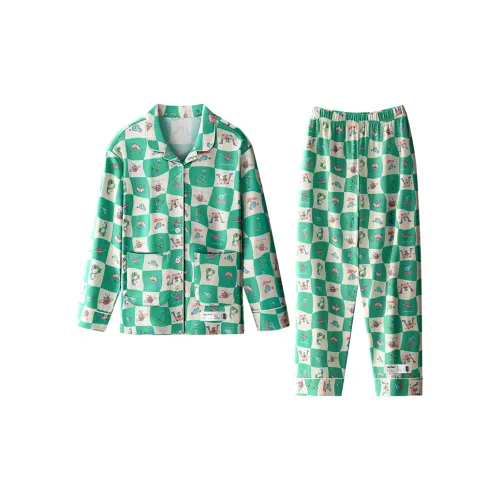 Mast Point Pajama Set Fall And Winter Men's