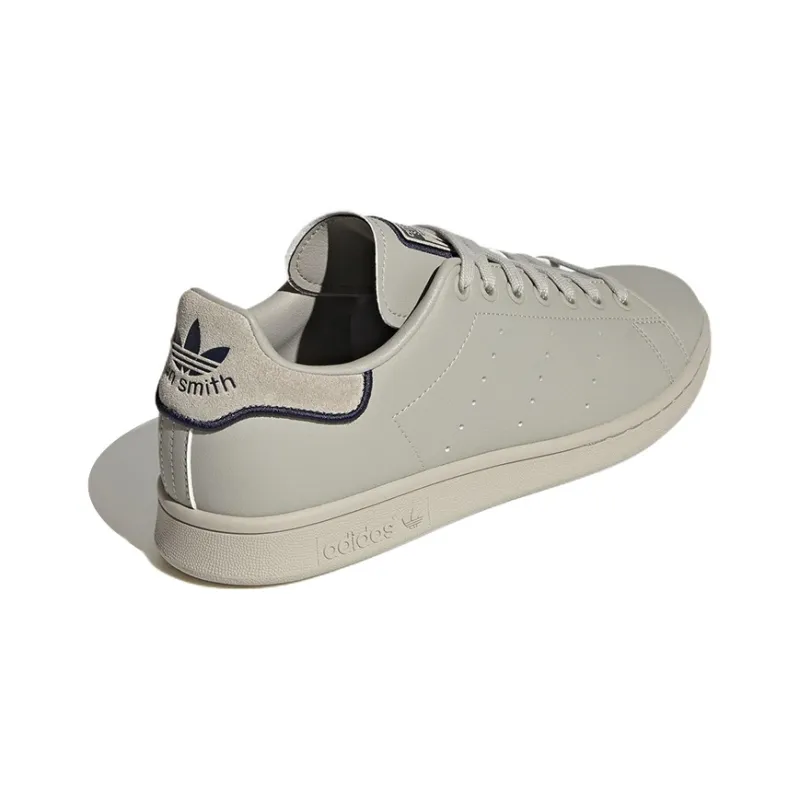 Adidas Stan Smith Metal Grey Collegiate Navy-3
