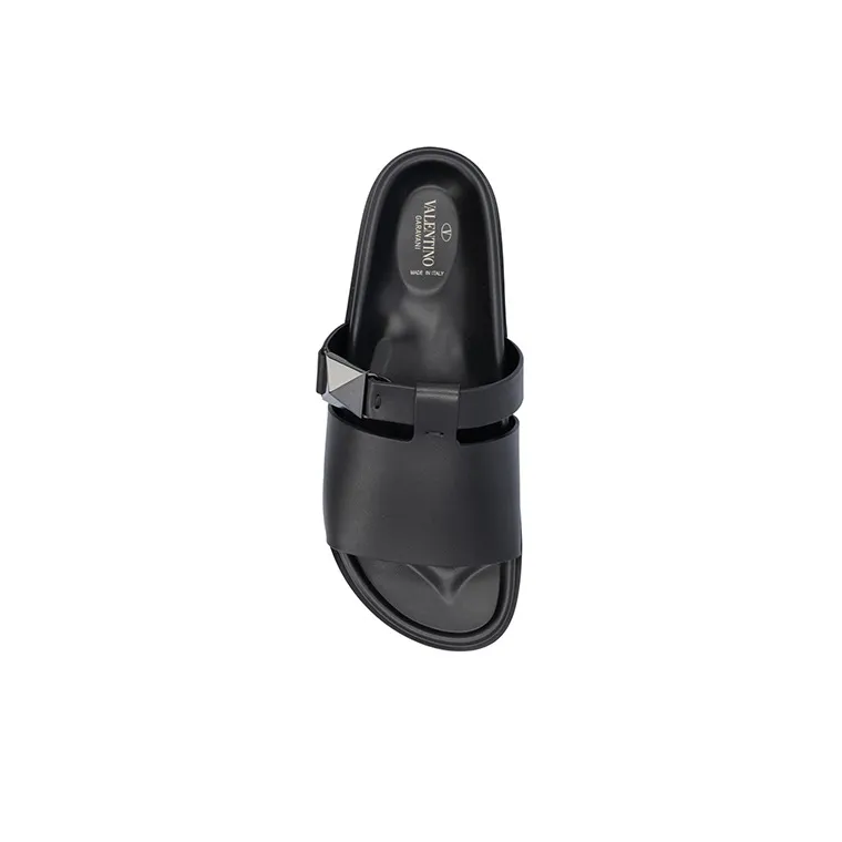 Valentino Stylish Sandals Men's Black-4