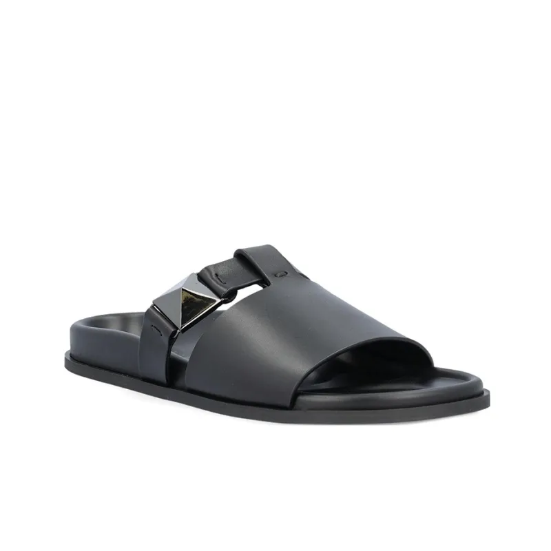 Valentino Stylish Sandals Men's Black-2