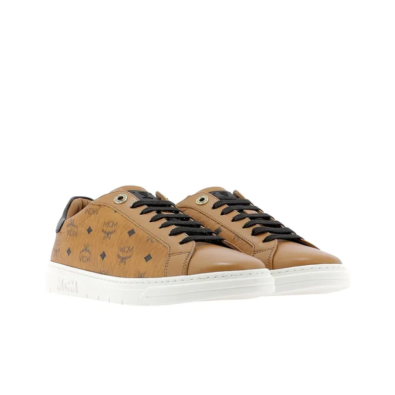 MCM Skateboard Shoes Women's Low Top Yellow-2