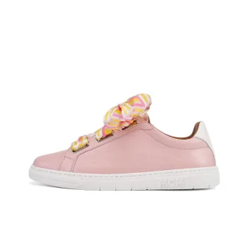 MCM Skateboard Shoes Women's Low Top Pink