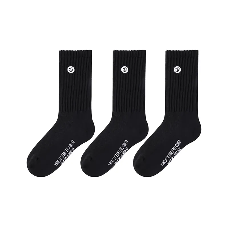 TOOCI Mid Calf Socks All Unisex Combo Set-1