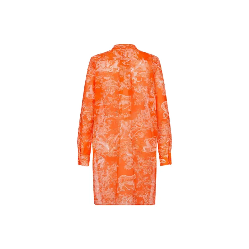DIOR Shirts Women's Orange-1