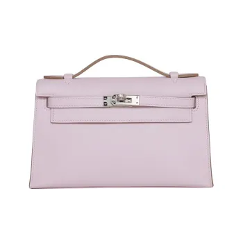 HERMES Mini Kelly Generation 1 Swift Leather Kelly Bag Handbags Women's 09 Mauve Pale Dream Purple