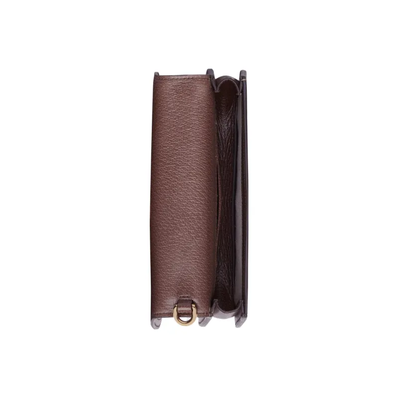 GUCCI Blondie Canvas Handbags Wrist Bags Clutches Mini Men's Ebony-5