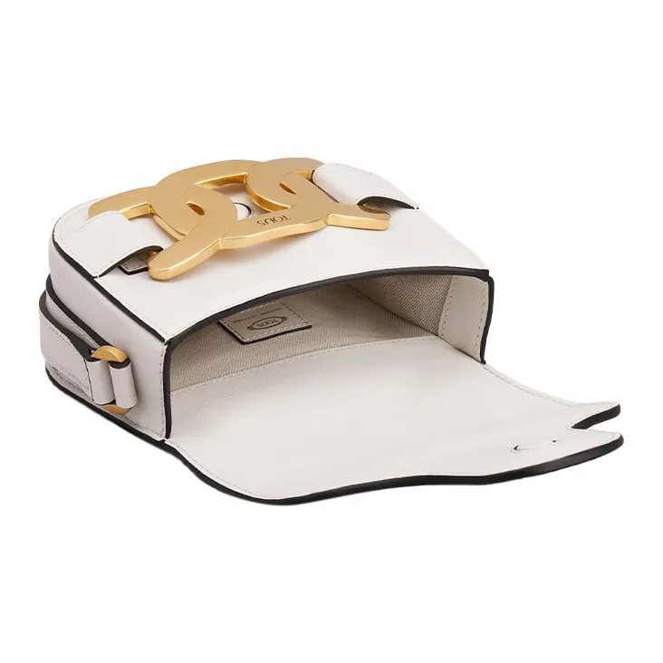 TOD'S KATE Smooth Leather Shoulder Bag Crossbody Bag Mini Women's White-2
