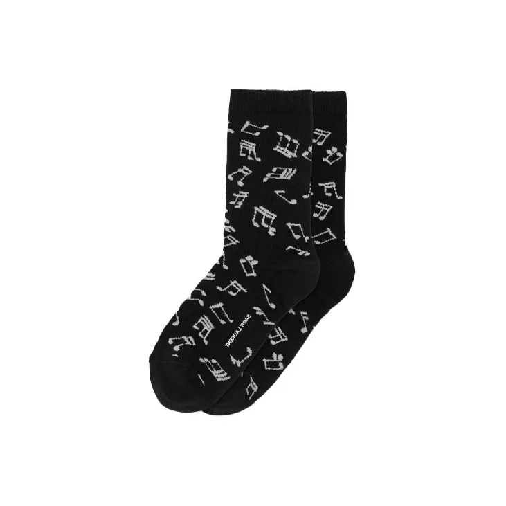 SAINT LAURENT Unisex Mid-Calf Socks-1
