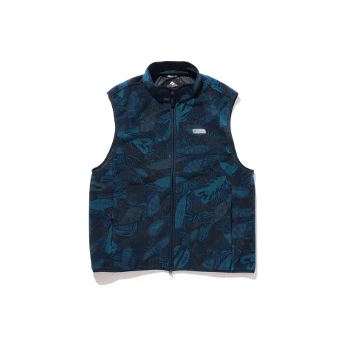 Columbia X Beams Vests Men Blue