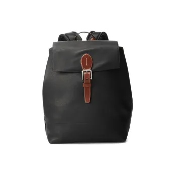 Polo Ralph Lauren Calfskin Backpack Men's Black
