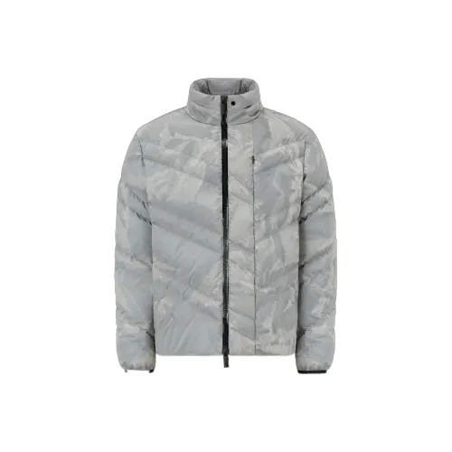 Moncler Down Jackets Men Gray