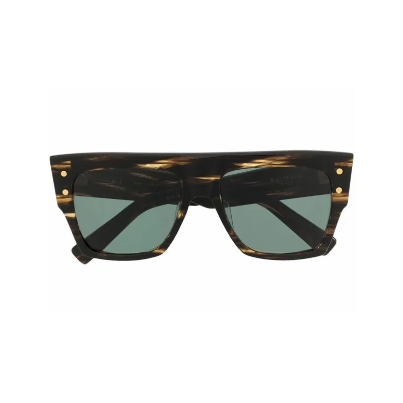 BALMAIN Balmnain Eyewear X Akoni Tortoiseshell Effect Sunglasses-1