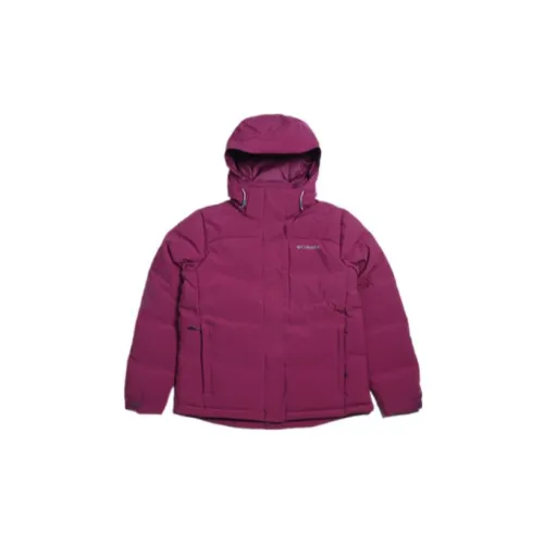 Columbia Down Jackets Women's Red