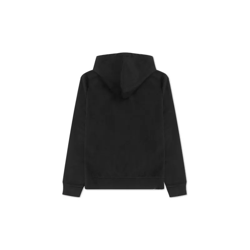 EMPORIO ARMANI Logo Patch Zipped Drawstring Hoodie-1