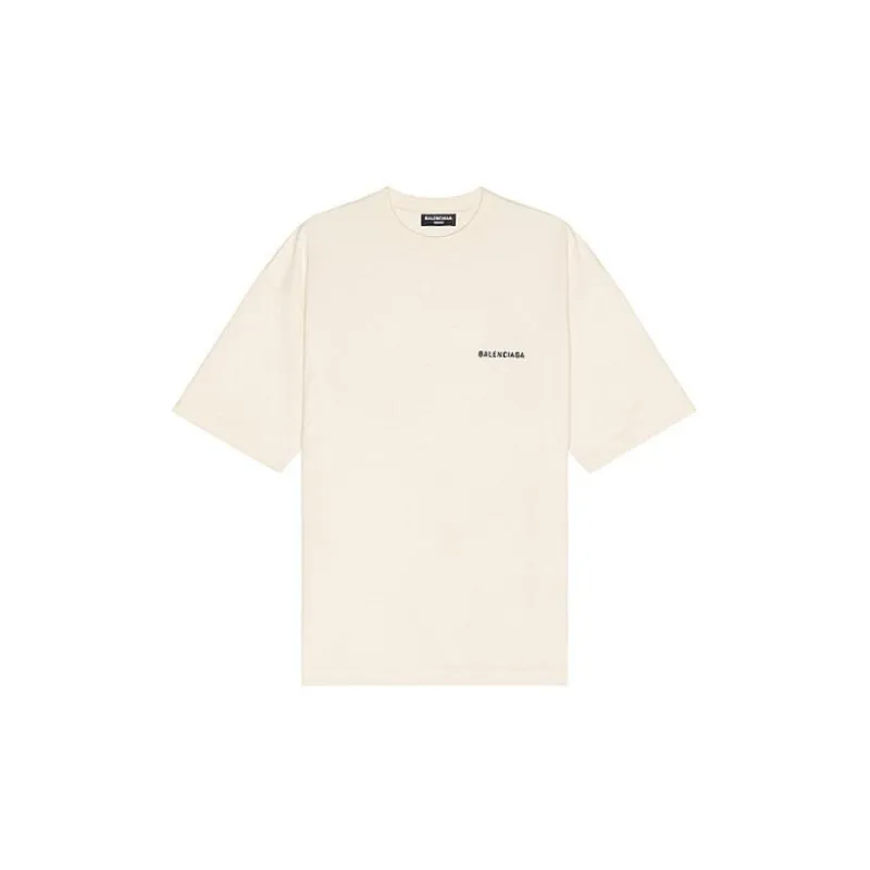Balenciaga Back Logo Medium Fit T shirt-0