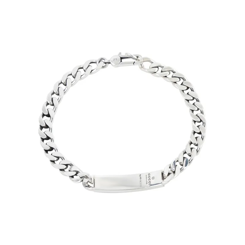 GUCCI Sterling Silver Bracelets Unisex-10