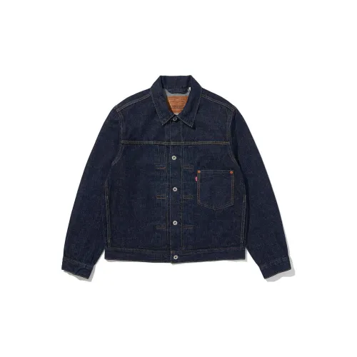 Levis Denim Jackets Men Blue